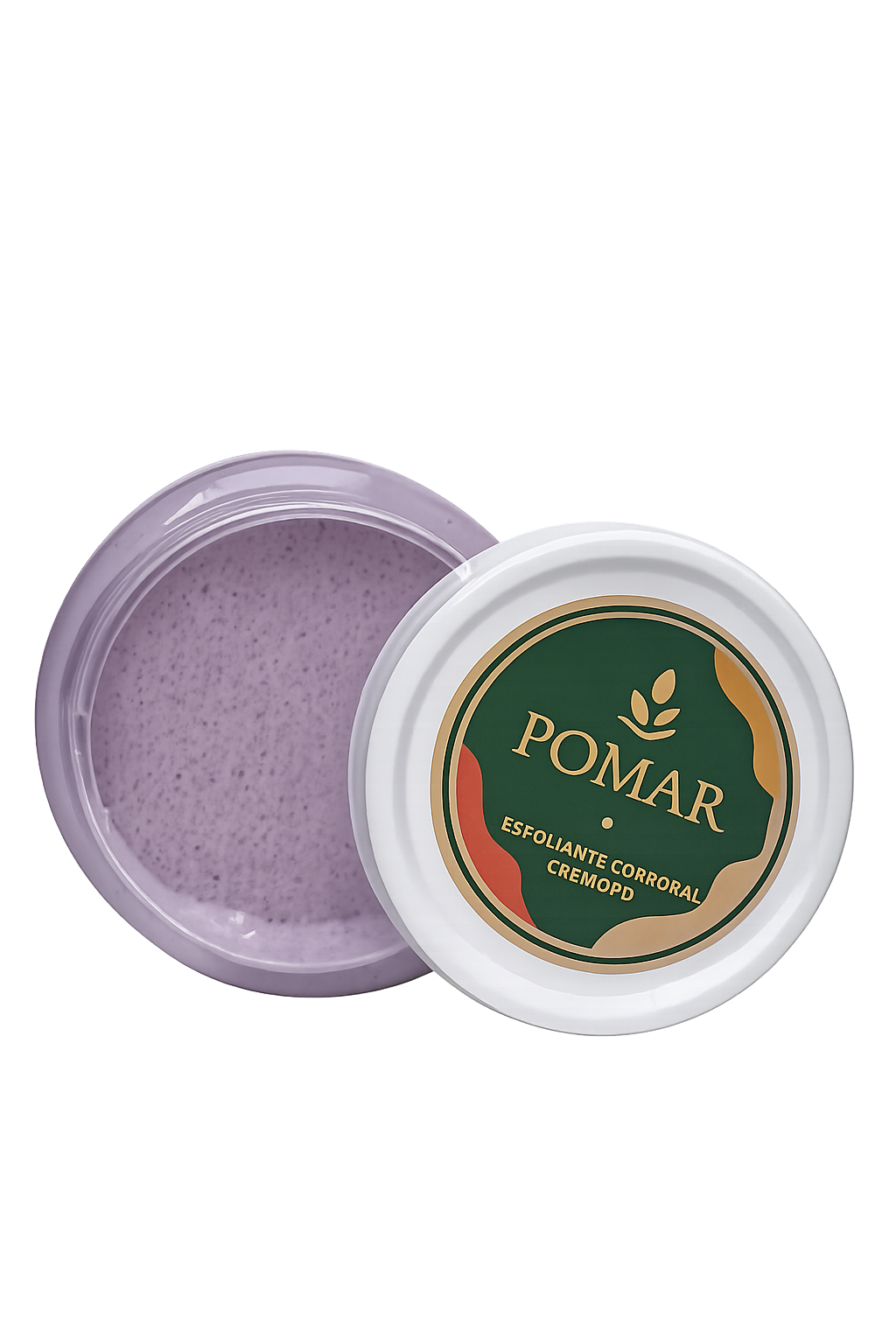 Outra imagem do esfoliante Pomar Lavanda 170g