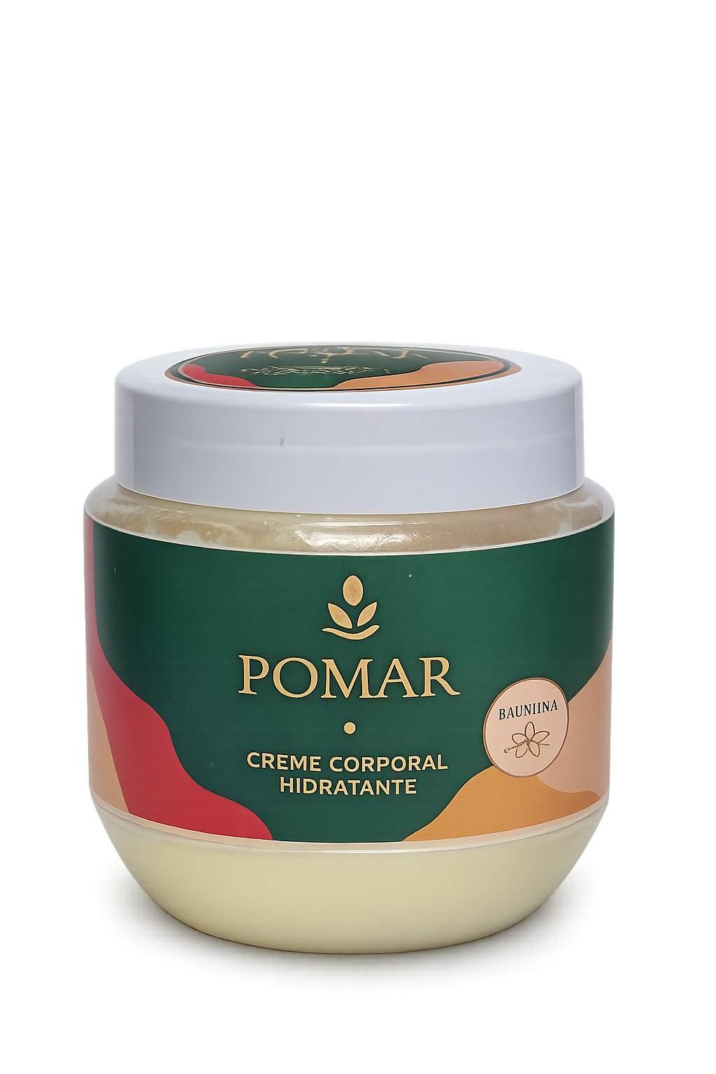 Outra imagem do creme hidratante Pomar Coco com Baunilha 170g