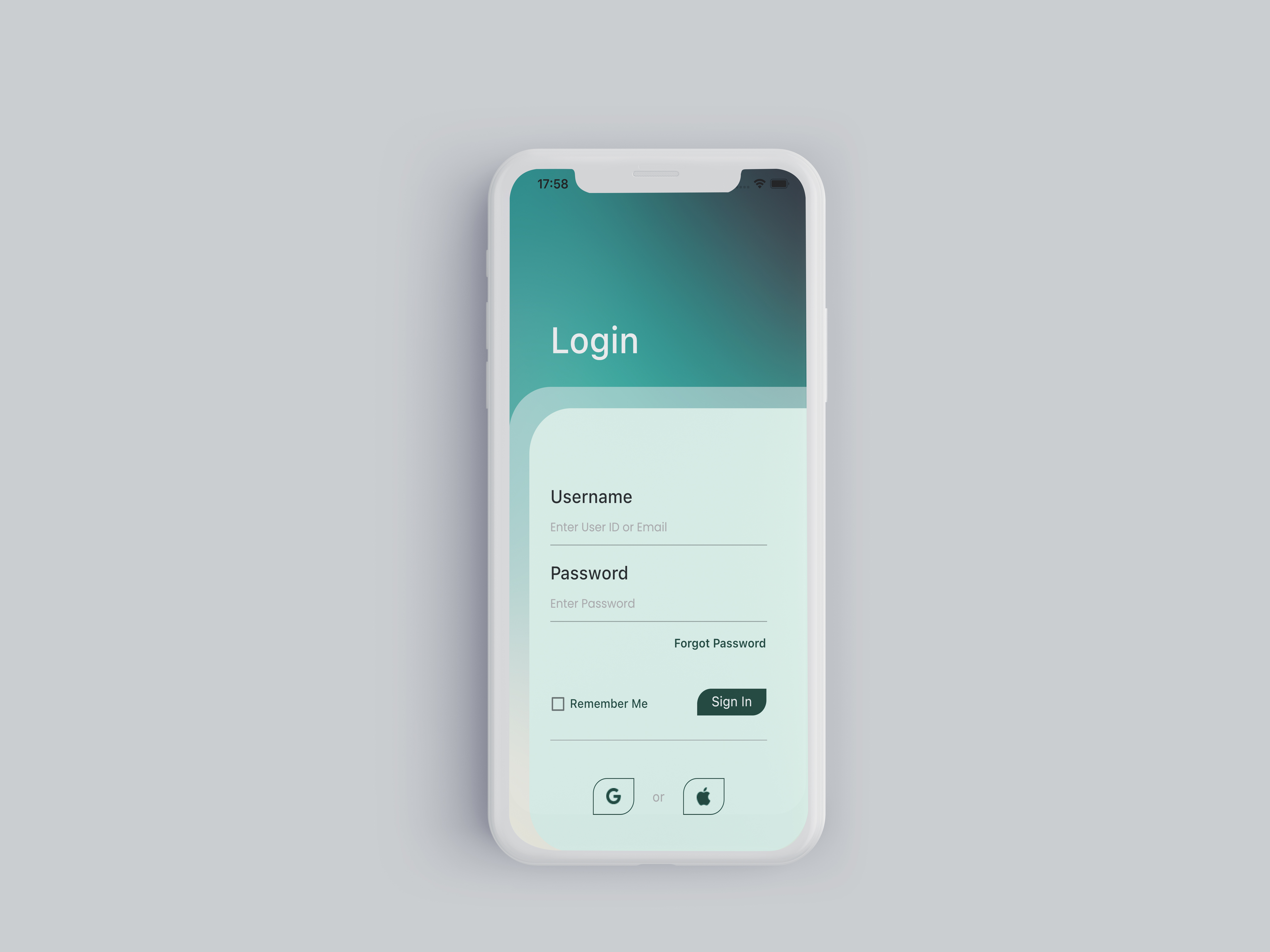 Login Ui Concept Made With Flutter Riset