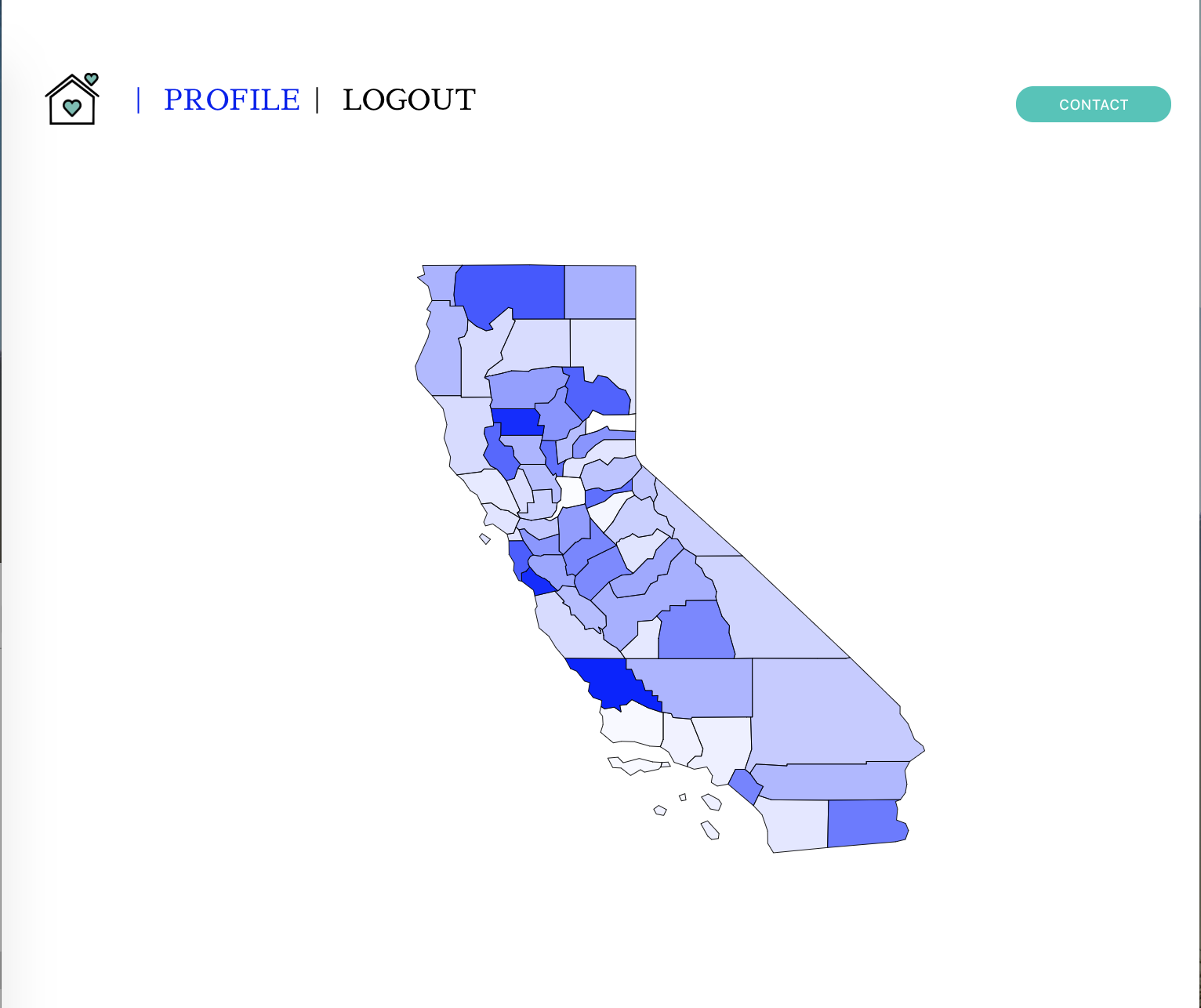 Image of California Heat Map