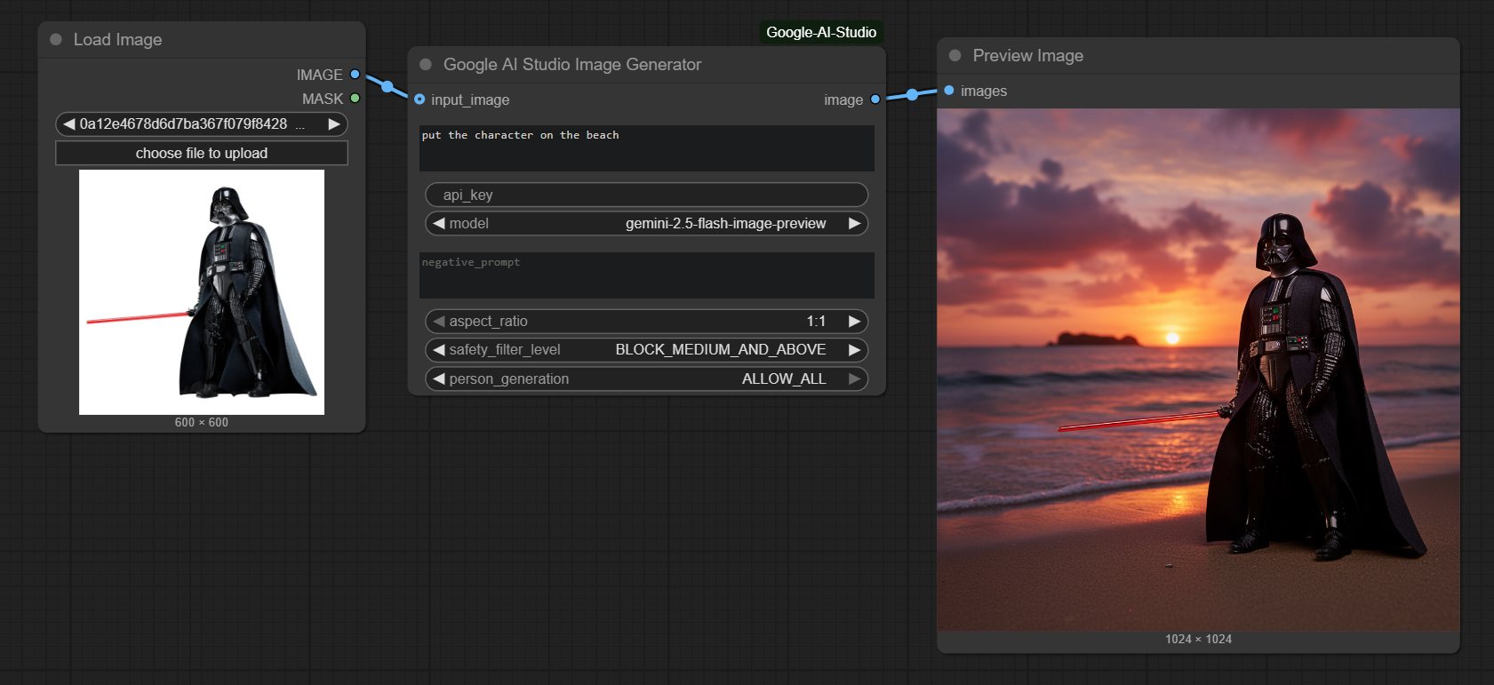 Image Editing Example