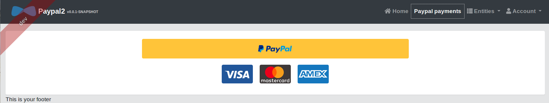 Payment Page