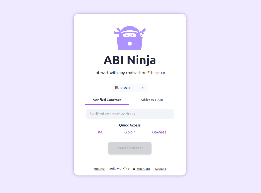 abi ninja homepage