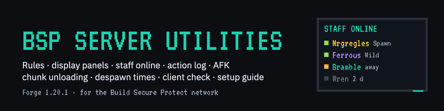 BSP-Server Utilities