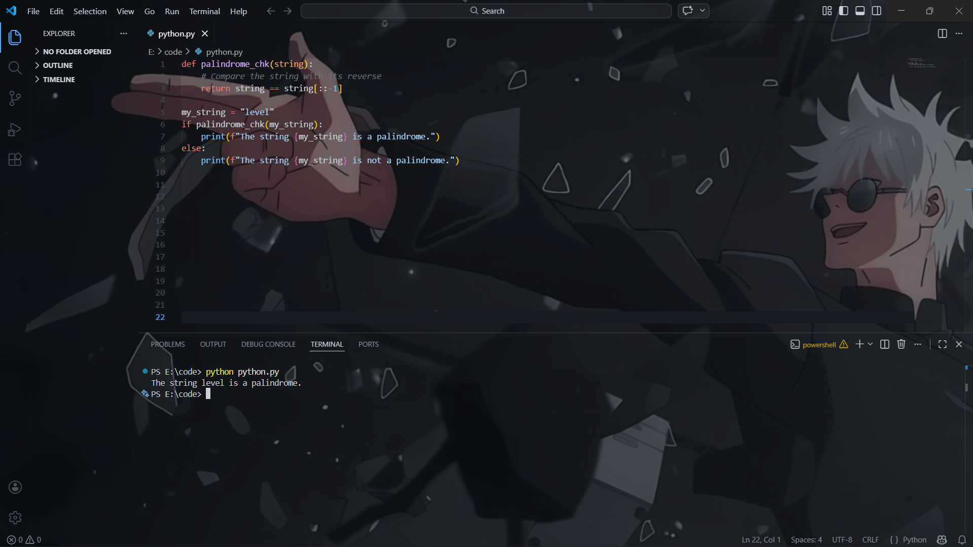 Anime Theme Pack — Jujutsu Kaisen Gojo theme