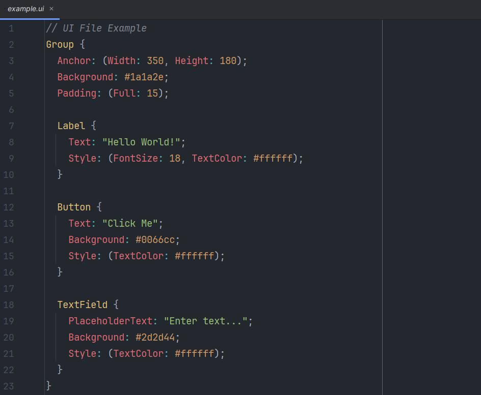 UI File Plugin Screenshot