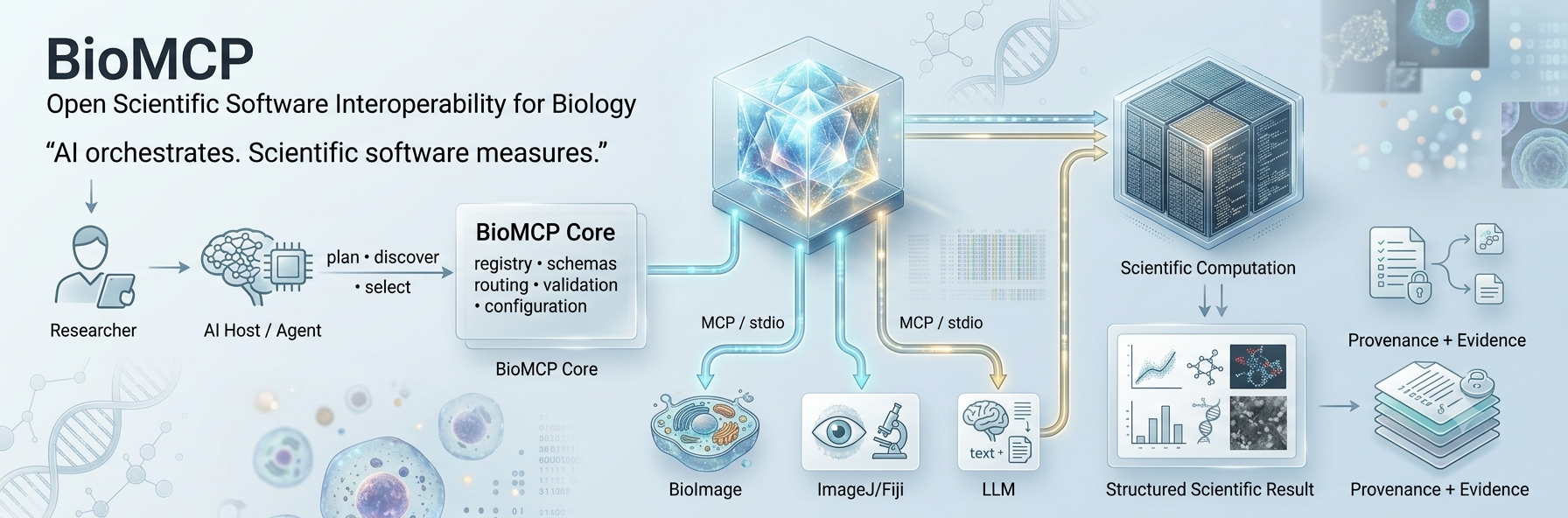 BioMCP technical system architecture