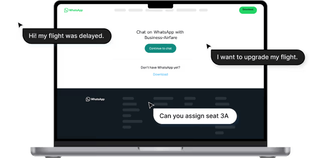 WhatsApp support illustration