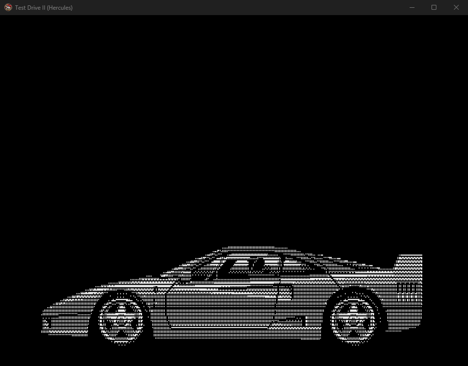 The Ferrari F40 in the intro, Hercules
