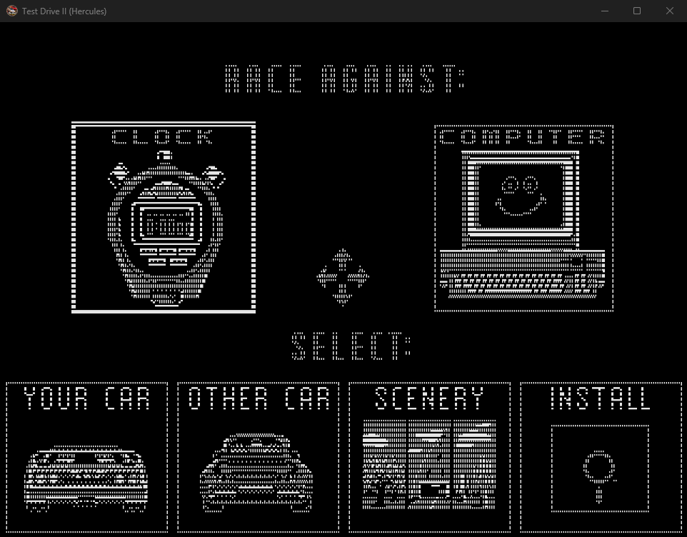 Main menu, Hercules