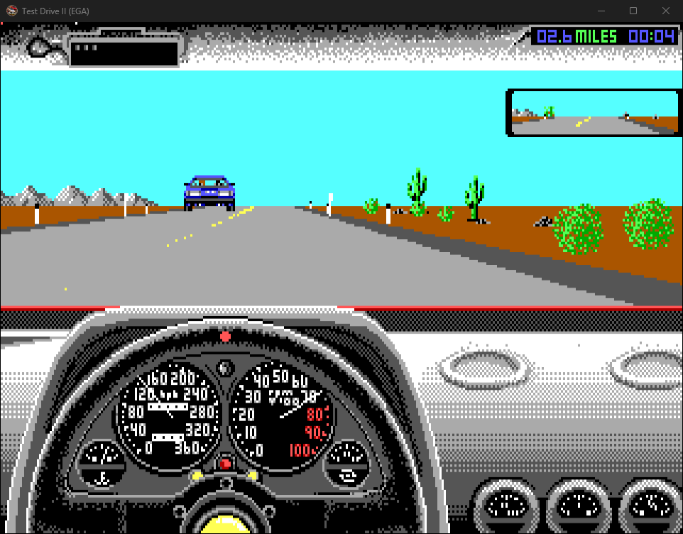 In the race, EGA