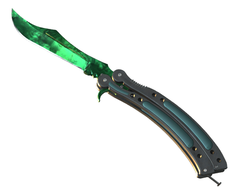 ★ StatTrak™ Butterfly Knife | Gamma Doppler (Minimal Wear) Emerald