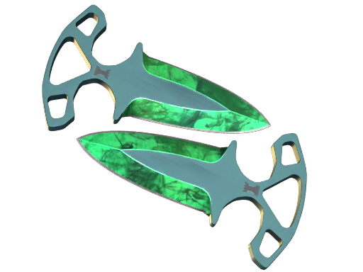 ★ Shadow Daggers | Gamma Doppler (Minimal Wear) Emerald