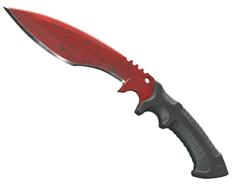 Kukri Knife | Crimson Web skin image