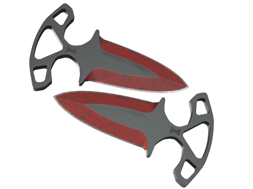 ★ Shadow Daggers | Crimson Web image