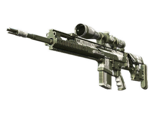 SCAR-20 | Arctic Camo Panels (Well-Worn)