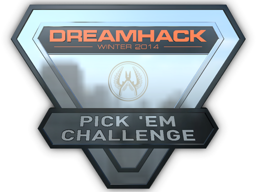 Silver DreamHack 2014 Pick'Em Trophy