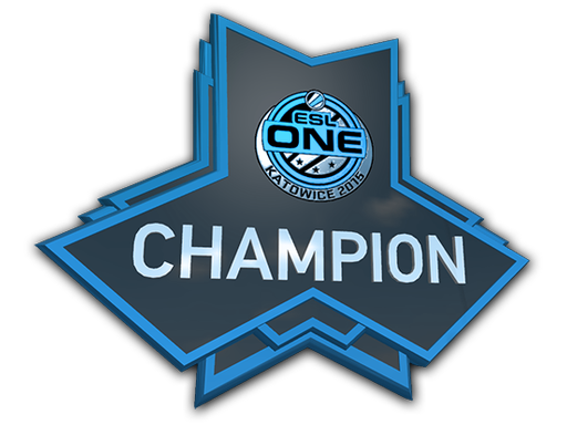 Champion at ESL One Katowice 2015