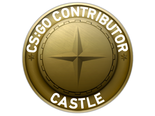 Castle Map Coin