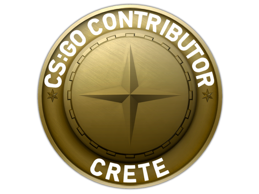 Crete Map Coin