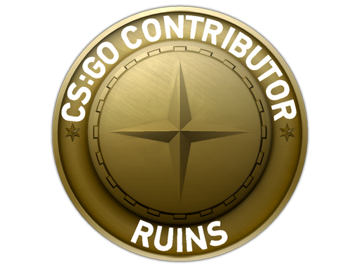 Ruins Map Coin