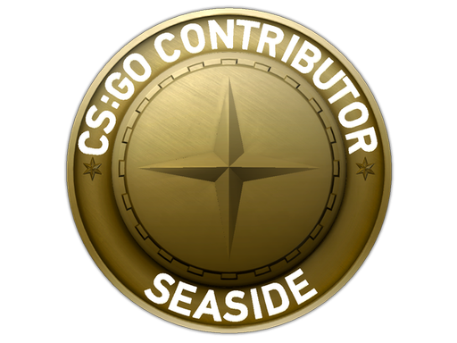 Seaside Map Coin