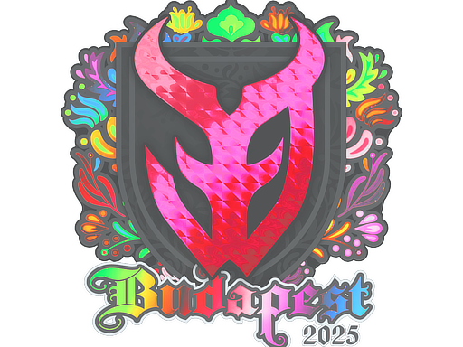 Наклейка | 3DMAX (голографическая) | Будапешт-2025