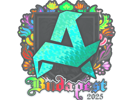 Наклейка | Aurora (голографическая) | Будапешт-2025