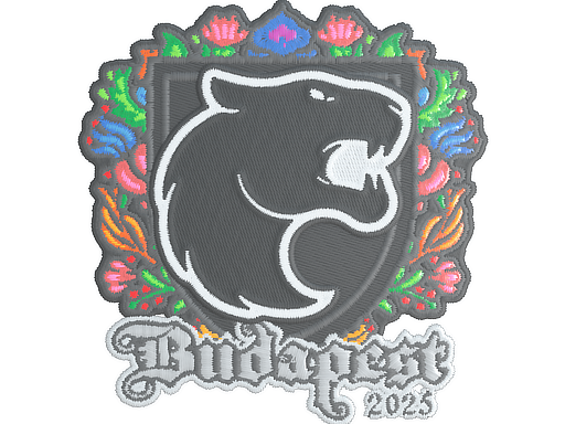 Наклейка | FURIA (вышитая) | Будапешт-2025