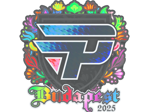 Наклейка | paiN Gaming (голографическая) | Будапешт-2025