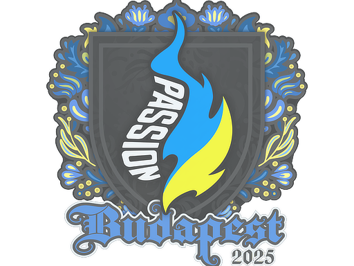 Наклейка | Passion UA | Будапешт-2025