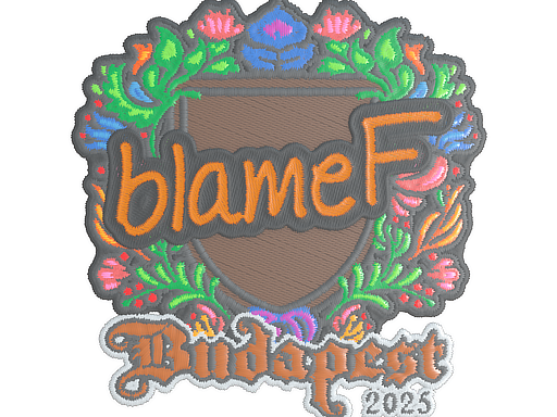 blameF (Embroidered) | Budapest 2025