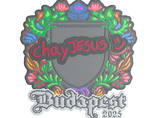 chayJESUS (Embroidered) | Budapest 2025