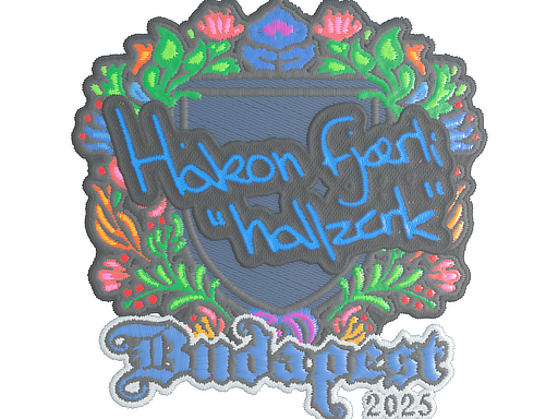 hallzerk (Embroidered) | Budapest 2025