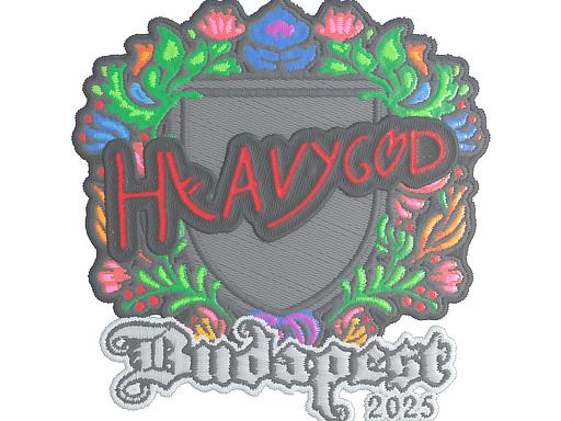 Heavygod (Embroidered) | Budapest 2025