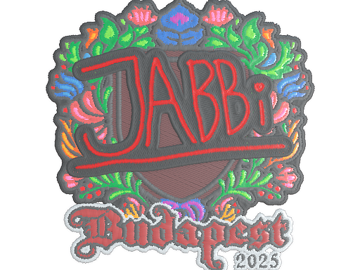 jabbi (Embroidered) | Budapest 2025