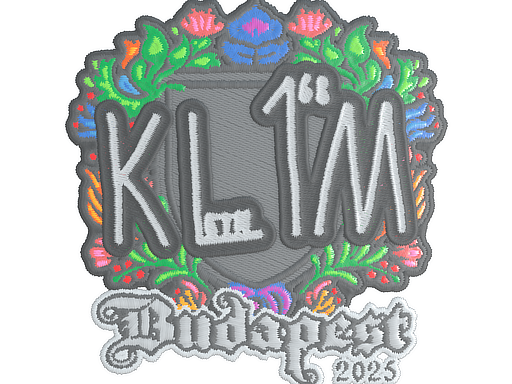 kl1m (Embroidered) | Budapest 2025