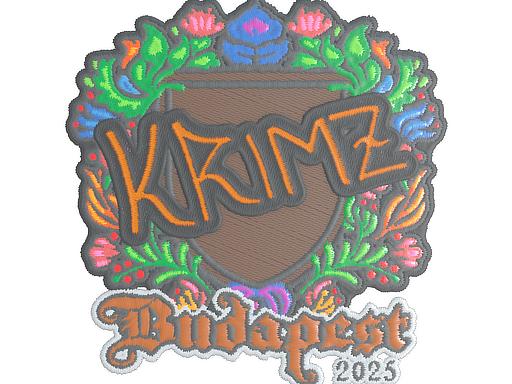 KRIMZ (Embroidered) | Budapest 2025