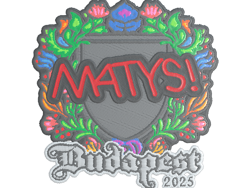 MATYS (Embroidered) | Budapest 2025
