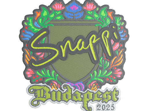 Snappi (Embroidered) | Budapest 2025