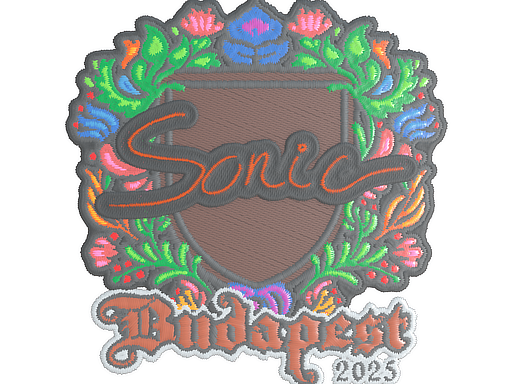 Sonic (Embroidered) | Budapest 2025