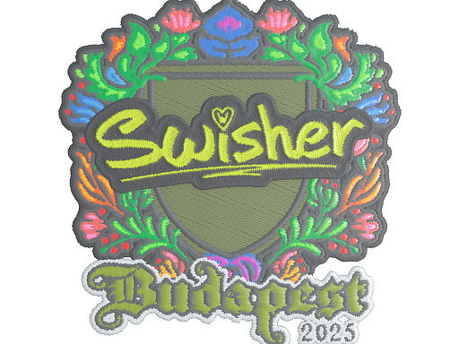 Swisher (Embroidered) | Budapest 2025
