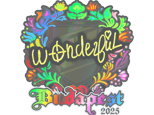 w0nderful (Holo) | Budapest 2025