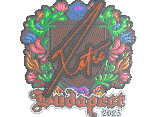 XotiC (Embroidered) | Budapest 2025