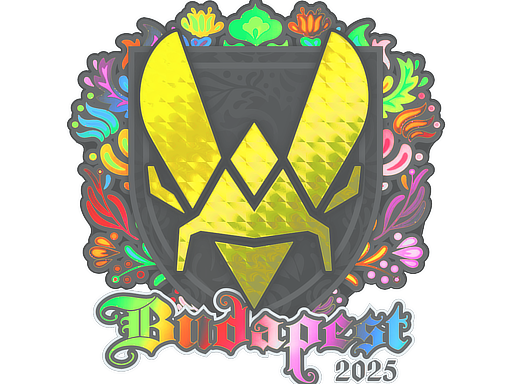 Наклейка | Vitality (голографическая) | Будапешт-2025