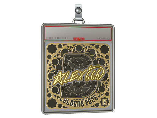 Sticker Slab | alex666 (Gold, Ranked) | Cologne 2026