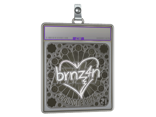Sticker Slab | brnz4n (Foil, Ranked) | Cologne 2026