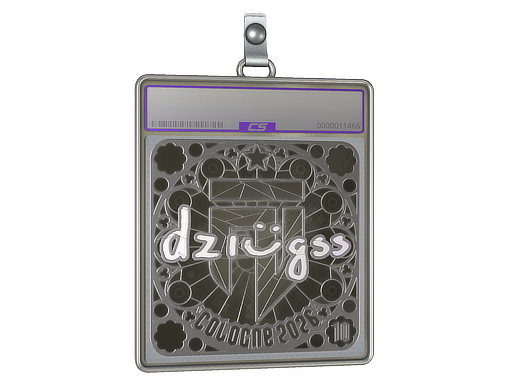Sticker Slab | dziugss (Foil, Ranked) | Cologne 2026