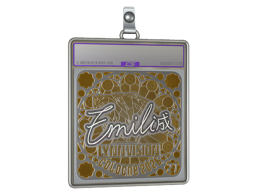 Sticker Slab | EmiliaQAQ (Foil, Ranked) | Cologne 2026