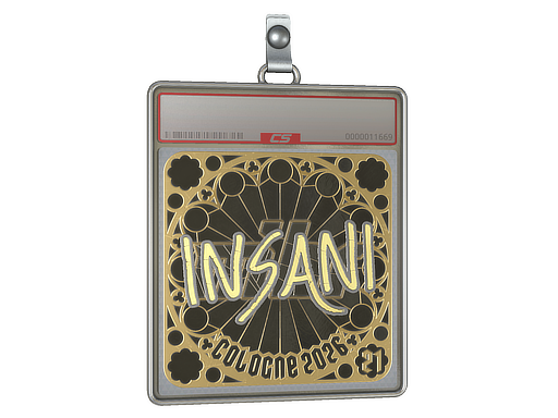 Sticker Slab | insani (Gold, Ranked) | Cologne 2026